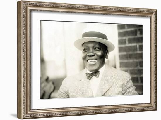 Jack Johnson, African-American Boxer-Science Source-Framed Giclee Print