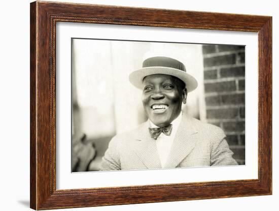 Jack Johnson, African-American Boxer-Science Source-Framed Giclee Print