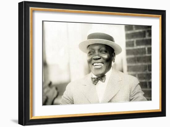 Jack Johnson, African-American Boxer-Science Source-Framed Giclee Print