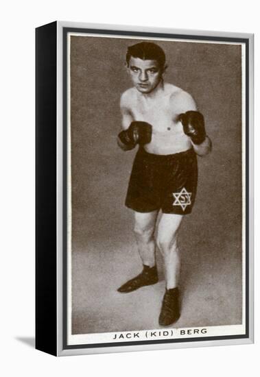 Jack 'Kid' Berg, English Boxer, 1938-null-Framed Premier Image Canvas