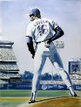 The Delivery (New York Mets Dwight Gooden)-Jack Lane-Art Print