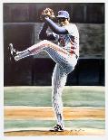 The Wind Up (New York Mets Dwight Gooden)-Jack Lane-Framed Collectable Print