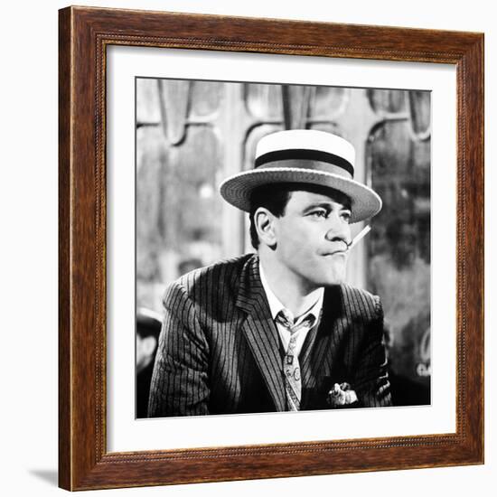 Jack Lemmon. "Irma La Douce" 1963, Directed by Billy Wilder-null-Framed Photographic Print