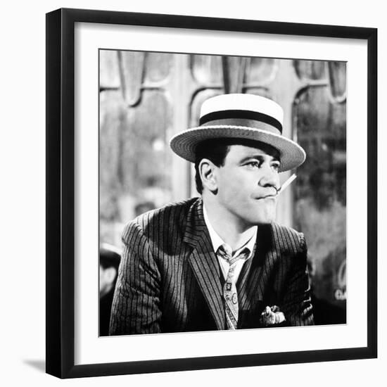 Jack Lemmon. "Irma La Douce" 1963, Directed by Billy Wilder-null-Framed Photographic Print