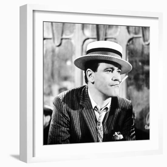 Jack Lemmon. "Irma La Douce" 1963, Directed by Billy Wilder-null-Framed Photographic Print