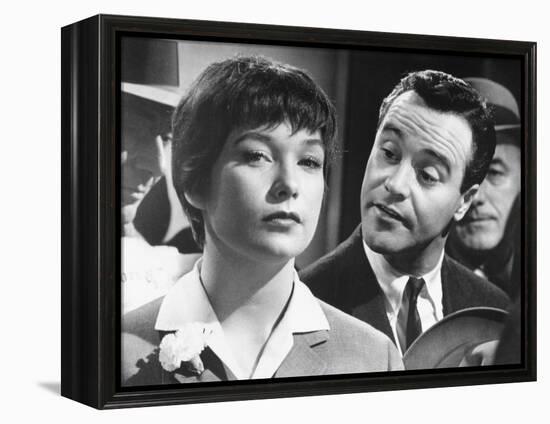 Jack Lemmon, Shirley Maclaine, The Apartment, 1960-null-Framed Premier Image Canvas