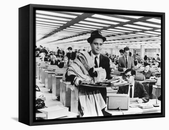 Jack Lemmon, The Apartment, 1960-null-Framed Premier Image Canvas