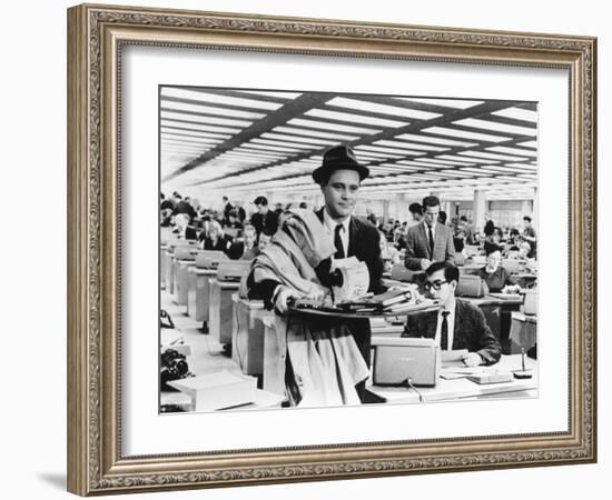 Jack Lemmon, The Apartment, 1960-null-Framed Photographic Print