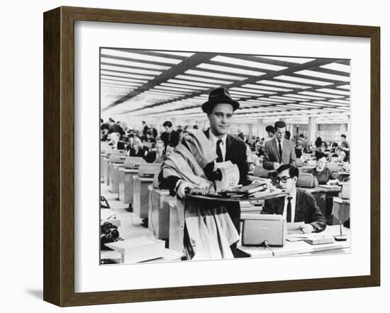 Jack Lemmon, The Apartment, 1960-null-Framed Photographic Print