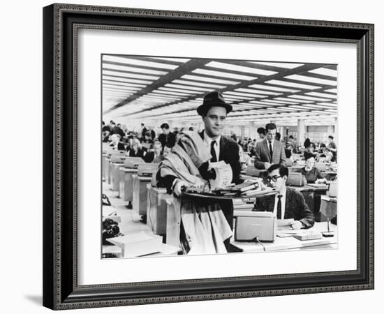 Jack Lemmon, The Apartment, 1960-null-Framed Photographic Print