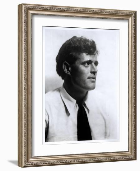 Jack London-Arnold Genthe-Framed Giclee Print