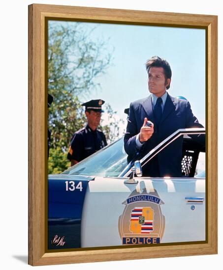 Jack Lord, Hawaii Five-O (1968)-null-Framed Stretched Canvas