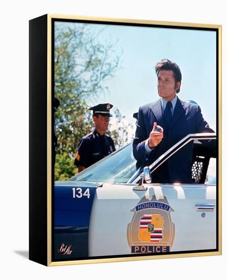 Jack Lord, Hawaii Five-O (1968)-null-Framed Stretched Canvas