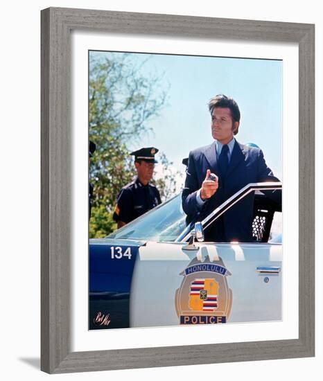 Jack Lord, Hawaii Five-O (1968)-null-Framed Photo