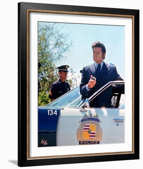 Jack Lord, Hawaii Five-O (1968)-null-Framed Photo