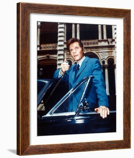 Jack Lord, Hawaii Five-O-null-Framed Photo