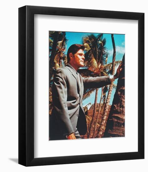 Jack Lord, Hawaii Five-O-null-Framed Photo