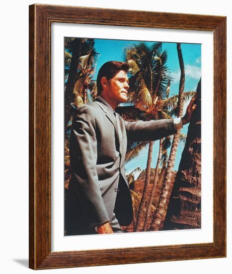 Jack Lord, Hawaii Five-O-null-Framed Photo