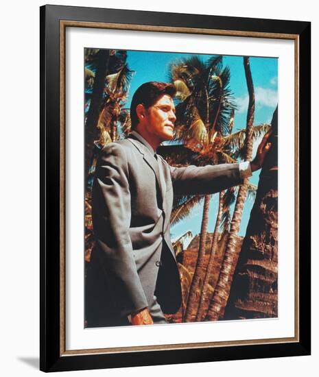 Jack Lord, Hawaii Five-O-null-Framed Photo