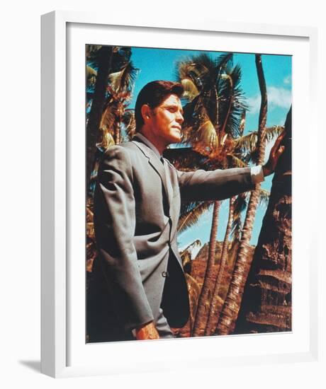 Jack Lord, Hawaii Five-O-null-Framed Photo