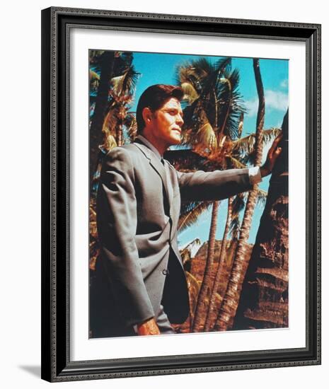 Jack Lord, Hawaii Five-O-null-Framed Photo