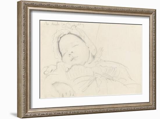 Jack Millet as a Baby-John Singer Sargent-Framed Giclee Print