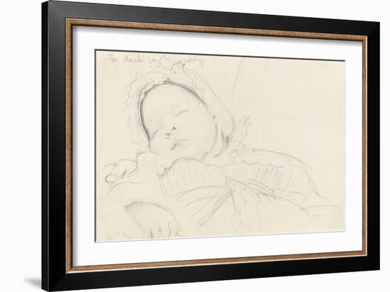 Jack Millet as a Baby-John Singer Sargent-Framed Giclee Print