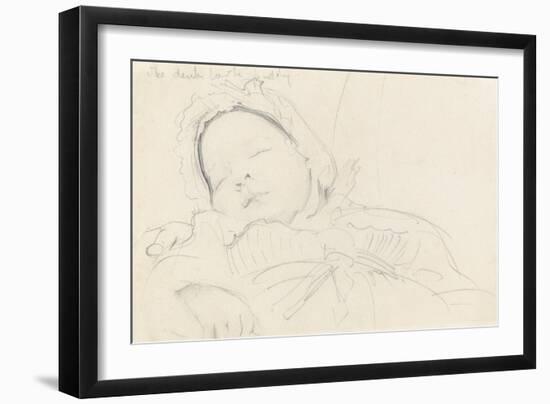 Jack Millet as a Baby-John Singer Sargent-Framed Giclee Print