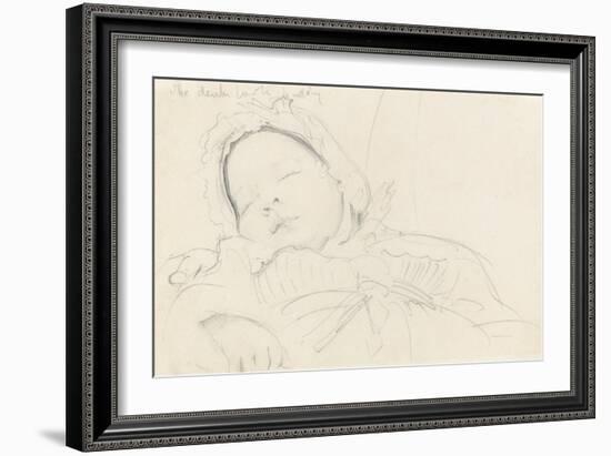 Jack Millet as a Baby-John Singer Sargent-Framed Giclee Print