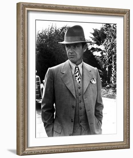 Jack Nicholson, Chinatown (1974)-null-Framed Photo