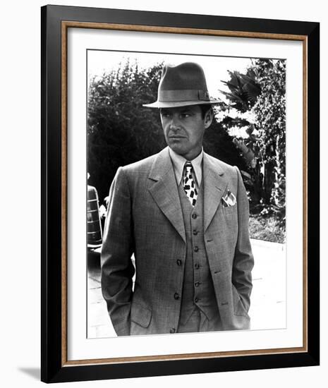 Jack Nicholson, Chinatown (1974)-null-Framed Photo