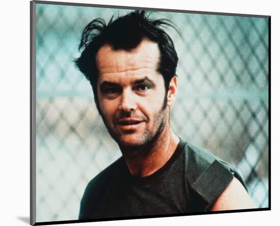 Jack Nicholson, One Flew Over the Cuckoo's Nest (1975)-null-Mounted Photo
