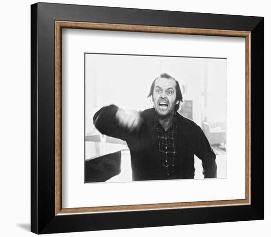 Jack Nicholson, The Shining (1980)-null-Framed Photo