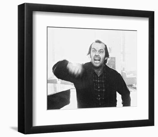 Jack Nicholson, The Shining (1980)-null-Framed Photo