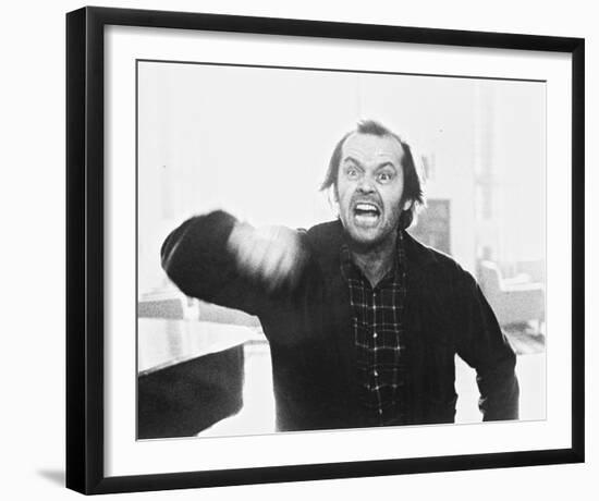 Jack Nicholson, The Shining (1980)-null-Framed Photo