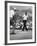 Jack Nicklaus and Arnold Palmer, in Playoff at Nat'L Open Golf Championship-John Dominis-Framed Premium Photographic Print