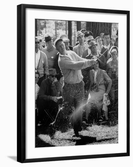 Jack Nicklaus During the Master Golf Tournament-George Silk-Framed Premium Photographic Print