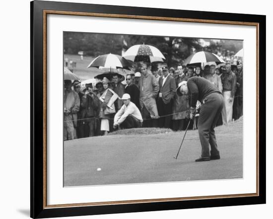 Jack Nicklaus During the Master Golf Tournament-George Silk-Framed Premium Photographic Print