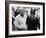 Jack Nicklaus, Lee Trevino, at U.S. Open Championship in Pebble Beach, California, June 18, 1972-null-Framed Photo