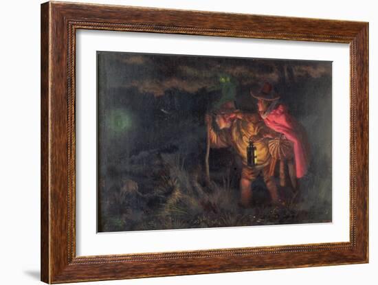 Jack O'Lantern, 1872-Arthur Hughes-Framed Giclee Print