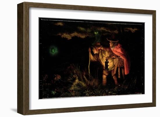 Jack O'Lantern, 1872-Arthur Hughes-Framed Giclee Print