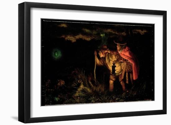 Jack O'Lantern, 1872-Arthur Hughes-Framed Giclee Print