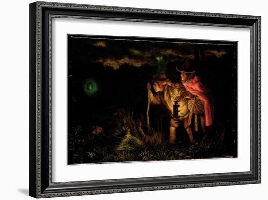 Jack O'Lantern, 1872-Arthur Hughes-Framed Giclee Print