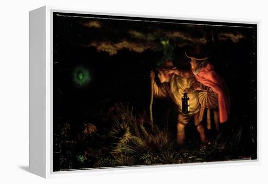 Jack O'Lantern, 1872-Arthur Hughes-Framed Premier Image Canvas