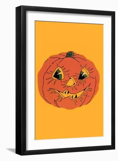 Jack-O-Lantern-null-Framed Art Print