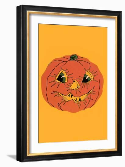 Jack-O-Lantern-null-Framed Art Print