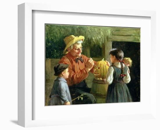 Jack-O-Lantern-Abbott Fuller Graves-Framed Giclee Print