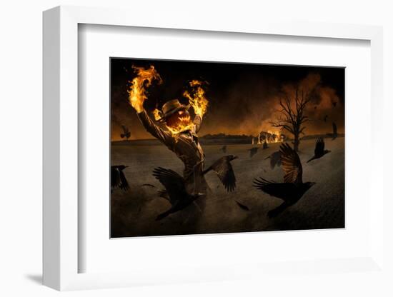 Jack-o\&#039;-Scarecrow-Christophe Kiciak-Framed Photographic Print