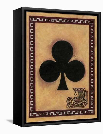 Jack of Clubs-John Zaccheo-Framed Premier Image Canvas