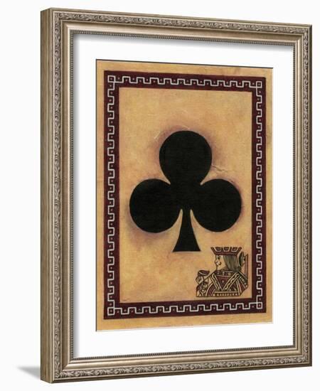 Jack of Clubs-John Zaccheo-Framed Giclee Print